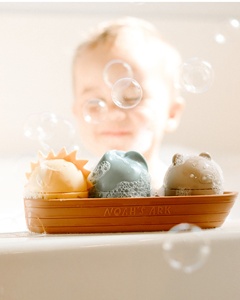 Nouveau 2023 CPC Approbation Silicone Noah's <span class=keywords><strong>Ark</strong></span> Boat Toys, Silicone Boat Bath toys BPA FREE - Product Image 5