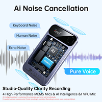 Enregistreur vocal IA avec traduction en 152 langues, écran LCD, autonomie 54H, batterie 600mAh, MP3 64 Go – Vente en gros et import en vrac