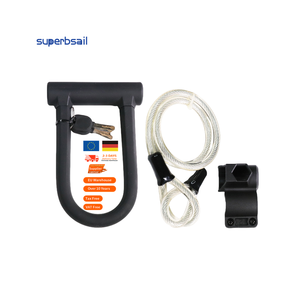 Superbsail nouveau vélo U Lock <span class=keywords><strong>vtt</strong></span> vélo de route <span class=keywords><strong>cadenas</strong></span> 2 clés antivol sécurité moto Scooter cyclisme serrure vélo accessoires - Product Image 2