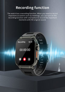 2023 Smartwatch 2.0 màn hình cảm ứng lớn pin lớn thông minh đồng hồ A70 hỗ trợ cho âm nhạc địa phương ban nhạc đồng hồ thông minh TPU - Product Image 5