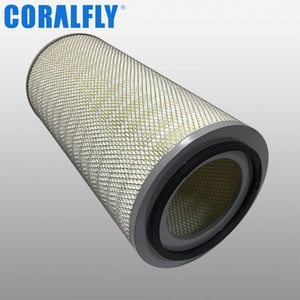 Coralfly ตัวกรองอากาศสำหรับรถบรรทุกขนาดใหญ่ K2448/KW2448สำหรับรถ J5 J6P - Product Image 4