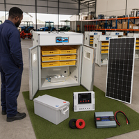 Couveuse industrielle d'oeufs de poule énergie solaire de machine d'oeufs à couver de double puissance