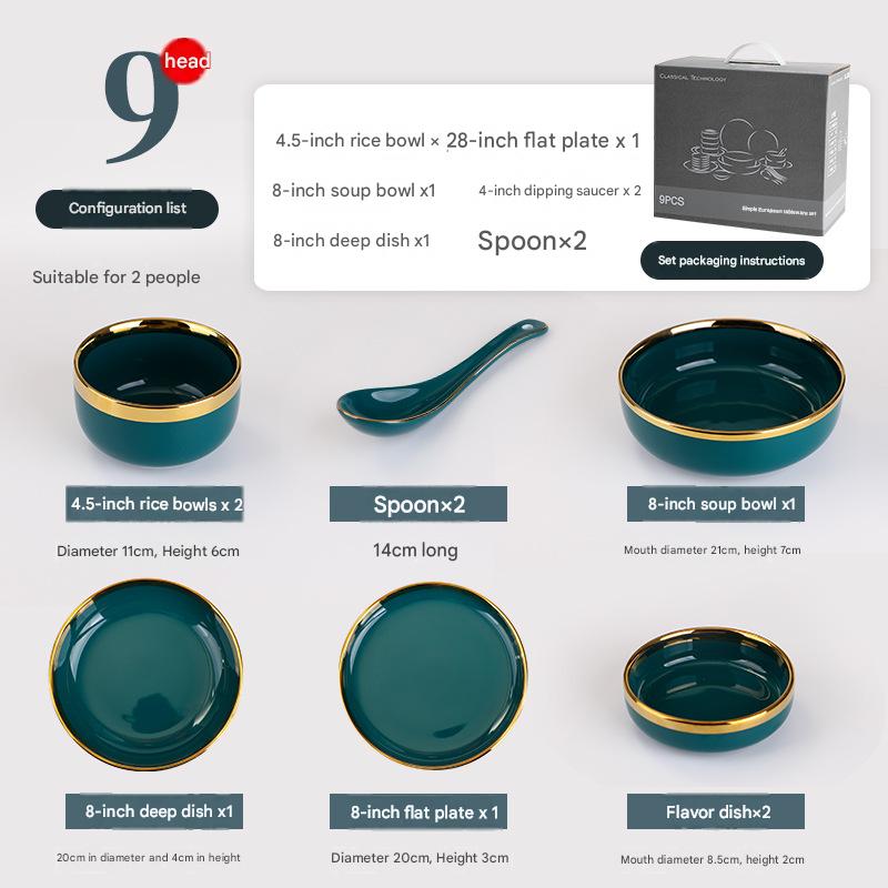 Ensemble vert-2 pièces
