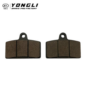 Plaquettes de frein moto Yongli F034 sans bruit, semi-métalliques, pour <span class=keywords><strong>roue</strong></span> <span class=keywords><strong>avant</strong></span>, pièces de rechange pour APRILIA RS4 50/125 <span class=keywords><strong>DERBI</strong></span> GP 1 125, neuves, garantie 1 an - Product Image 3