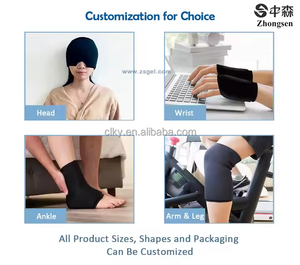 Gorro de Hidrogel para Terapia de Frío/Calor - Alivio Rápido para Migrañas y Dolor de Cabeza Diario, También Sirve como Funda Refrigerante para Botellas de Vino - Product Image 4