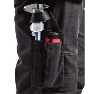 BLAKLADER - 149613309998D116 Service <b>trousers</b> stretch with nail pockets Black/Dark <b>grey</b> - EAN 7330509555880 <b>WORK</b> <b>TROUSERS</b> - Product Image 5