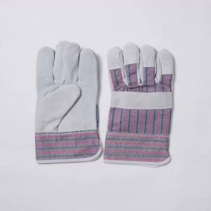 Gants de sécurité anti-coupure de haute qualité en cuir de buffle de qualité AB pour hommes, 10,5 pouces, pour travaux de construction et de montage - Product Image 5