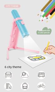 ชุดของเล่นปริศนาสำหรับเด็กอายุ<span class=keywords><strong>3</strong></span> + ปีชุดของเล่นวาดรูปผลไม้ fivestar 6รูปแบบ - Product Image 2