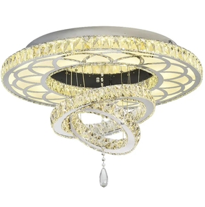 Gran oferta, forma creativa, Lustre, círculo, luz colgante, hotel, lujo moderno, K9, lámpara de techo de cristal transparente - Product Image 6