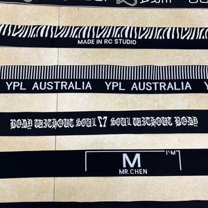 สายรัดเสื้อชั้นในกีฬาลายทางแบบแจ็คการ์ดสั่งทำพิเศษ พร้อมแถบยางยืดความทนทานสูง และแถบเอวแบบลายก้างปลาสำหรับกระเป๋า - Product Image 4