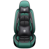 Fundas de Asiento de Cuero Universales Originales para Automóviles de Cinco Plazas, Accesorios de Decoración Interior para Automóviles 2022, Gran Venta