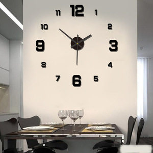 3D Luminous <strong>Wall</strong> <strong>Clock</strong> Frameless Acrylic DIY <strong>Digital</strong> <strong>Clock</strong> <strong>Wall</strong> Stickers Mute <strong>Clock</strong> for Living Room Bedroom Office <strong>Wall</strong> Decor - Product Image 2