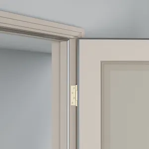 Fabricantes de puertas de madera modelo puerta de madera diseño dormitorio interior puertas de madera maciza JO022