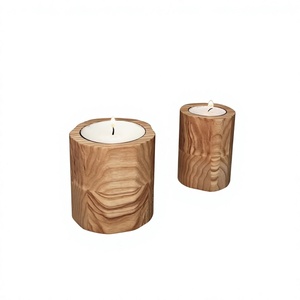 Wooden Rectangle Handmade Eco-Friendly <b>Tea</b> Light Holder for Home Decoration Durable Design Christmas AZ ENTERPRISES AZE-WTL08 - Product Image 4