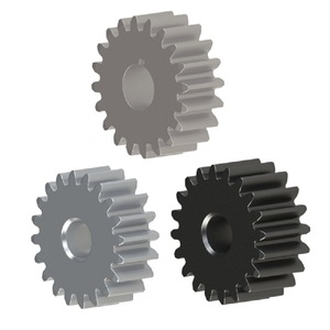 Engranajes Cónicos Módulo 1.5 Ángulo de Presión 20 Grados Forma A Material S45C Tratamiento de Endurecimiento Venta Directa de Fábrica - Product Image 2
