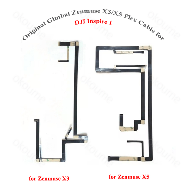 Original X3/X5/Z3 Gimbal Flex Cable for DJI Inspire 1 Drone Zenmuse X3/X5 Flexible PTZ Camera Ribbon Flat Cable Repair Parts