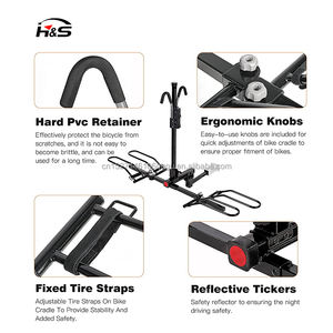 2 supports d'<span class=keywords><strong>attelage</strong></span> <span class=keywords><strong>pour</strong></span> vélo électrique, convient aux vélos de montagne à gros pneus et aux vélos Standard - Product Image 3
