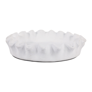 Ciotola Decorativa Rotonda in Terracotta, Arredamento Rustico Moderno per Casa, Esposizione su Tavolino da Caffè, Uso su Bancone della Cucina - Product Image 3