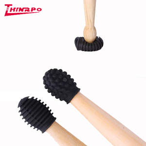 Nhà Máy Bền Drumstick Dampeners Cho Im Lặng Trống Thực Hành Thay Thế Trống Thực Hành Pad Câm <span class=keywords><strong>Silicone</strong></span> Drumstick Mẹo - Product Image 1
