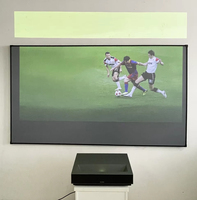 Écran de projection ALR de 135 pouces à cadre fixe, T Prism, rejetant la lumière ambiante, 16:9, ultra courte focale, 4K, pour téléviseur laser, home cinéma