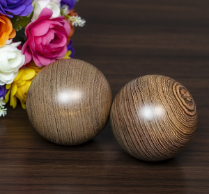 Ballon de massage portable en bois de santal pour la main, pour le fitness et le jeu - Product Image 4