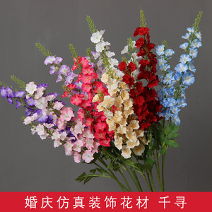 Fleurs artificielles de muguet à longues tiges en soie pour décorations de mariage, utilisation intérieure et extérieure - Product Image 4