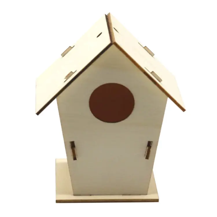 Домашнее украшение ручной работы домик для домашних животных деревянное Птичье гнездо