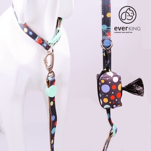 Produttori Designer regolabile allenamento di lusso in esecuzione imbottito all'ingrosso personalizzato grande guinzaglio per cani con borsa per cacca - Product Image 3