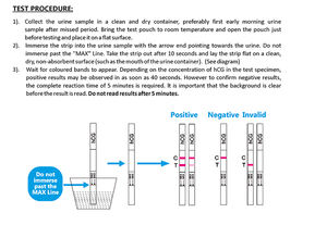 Kostenloser Versand One <span class=keywords><strong>Step</strong></span> HCG Schwangerschaft teststreifen 2,5mm - Product Image 4