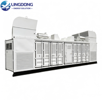 Groupe électrogène au gaz naturel refroidi par eau CCHP 900 kW, 1125 kVA, type conteneur, moteur Cummins K50N-G9 pour système métropolitain