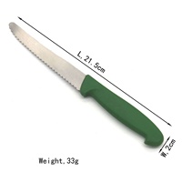 Couteau à steak dentelé de haute qualité de vente chaude