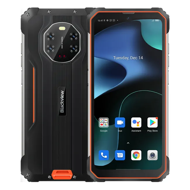 BLACKVIEW — Smartphone bv 8800 robuste, Version globale, téléphone portable, 8 go de ram, 128 go de rom, écran 90Hz, Helio G96, 8380mAh