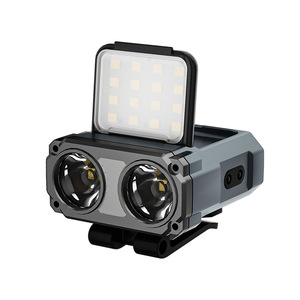 Headlamp Led Rechargeable 2000 MAh Adjustable With Red <b>Light</b> Mode For Outdoor <b>Night</b> Fishing <b>USB</b> Charging - Product Image 5