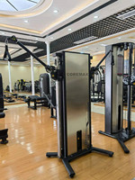 Entrenador multifuncional de alta calidad para uso doméstico, equipo de entrenamiento multifuncional montado en la pared para gimnasio