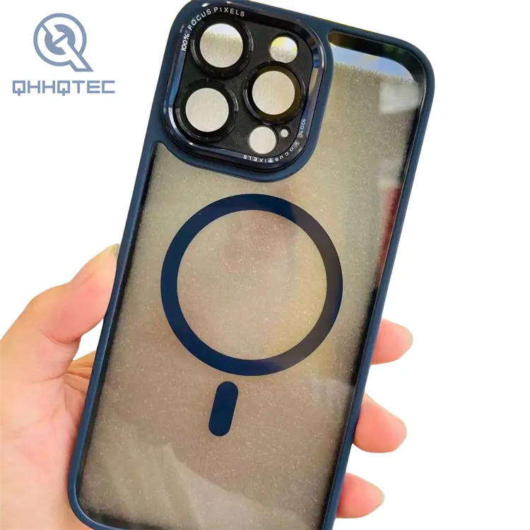 Transparent magnetic For iPhone 14 Pro Max