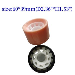 JINGYING Roues de skateboard et de <span class=keywords><strong>longboard</strong></span> en PU imperméables aux couleurs personnalisées pour les jeunes, vente en gros 60*45 60*39 62*43mm - Product Image 4