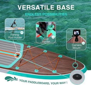 Thêm kích thước lớn biểu tượng tùy chỉnh Inflatable mái chèo Hội Đồng Quản trị người lớn thường vụ phong cách thủy sản du lịch paddleboard sup Hội Đồng Quản trị với các phụ kiện - Product Image 4