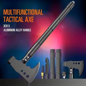 Pelle tactique multifonctionnelle pliable pour le camping, équipement d'urgence portable, hache de survie, multi-outils, logo personnalisé - Product Image 3