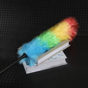 Plumeau à plumes avec manche creux, crochet détachable, 72 cm, pour le nettoyage des meubles, en plastique, tête ronde - Product Image 1