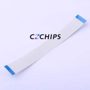 JS05A-24P-100-3-4 FFC Cable (Flexible Flat Cable) P=0.5mm Connector 24P 0.5mm 0.3mm Non-Inverting - Product Image 2