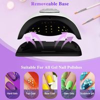 Nouvelle arrivée professionnel 280W poignée UV LED lampe à ongles sèche salon de manucure équipement Gel de polymérisation lumière pour les ongles
