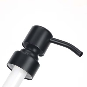 L OEM nhà máy bơm phun 500ml 24/410 28/410 vít đen 100ml dầu gội chai lotion bơm kem dưỡng da màu đen bơm - Product Image 3