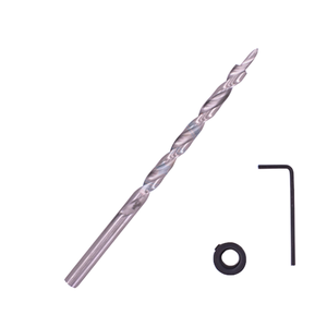 Foret hélicoïdal LISCA L-HT37 en acier pour gabarit de perçage de trous de poche, argenté, 9mm/9.5mm pour le perçage du bois - Product Image 1