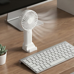 Feisd Handheld <b>Fan</b> Portable <b>Mini</b> <b>Usb</b> Rechargeable Lightweight For Outdoor Office Camping Student Dormitory - Product Image 4