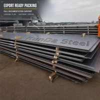Pabrik Plat Baja Karbon Rendah Standar AISI Q235b A36 SS400 Tebal 3mm 4mm, Plat Baja Lunak Hitam untuk Konstruksi