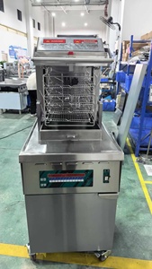 <span class=keywords><strong>Friteuse</strong></span> à poulet professionnelle 8 têtes / <span class=keywords><strong>Friteuse</strong></span> à pression Velocity / <span class=keywords><strong>Friteuse</strong></span> à pression commerciale avec système de filtration d'huile - Product Image 2
