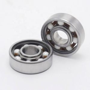 Roulement hybride en céramique lisse, haute vitesse, durable, avec anneaux extérieur et intérieur en acier chromé, roulement 608 ouvert pour roulement de skateboard - Product Image 6