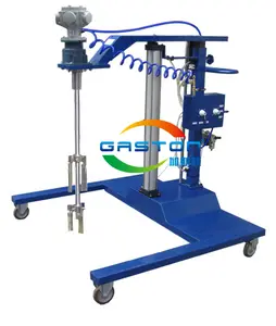 Hot sales high quality cheap portable cylinder lift IBC air pneumatic paint mixer agitator mixer