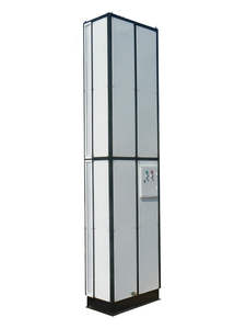 Grote zijdelingse serie vloerstaande airconditioner centrifugaaldeur verwarmde windblazer luchtgordijn volledig metalen behuizing laag geluidsniveau - Product Image 4