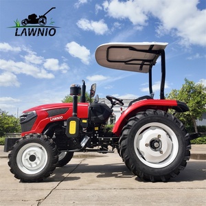 Tracteur agricole à couple élevé LAWNIO avec moteur diesel, cabine climatisée, adapté au labour des terres agricoles - Product Image 3